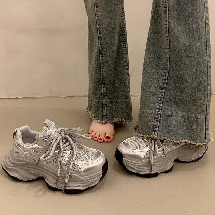 Damen Sneaker atmungsaktiv mit dämpfender Sohle