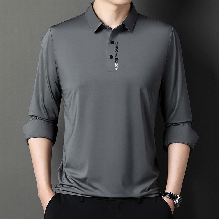 Polo-Shirt Herren Feuchtigkeitsregulierend Sportlich Modern