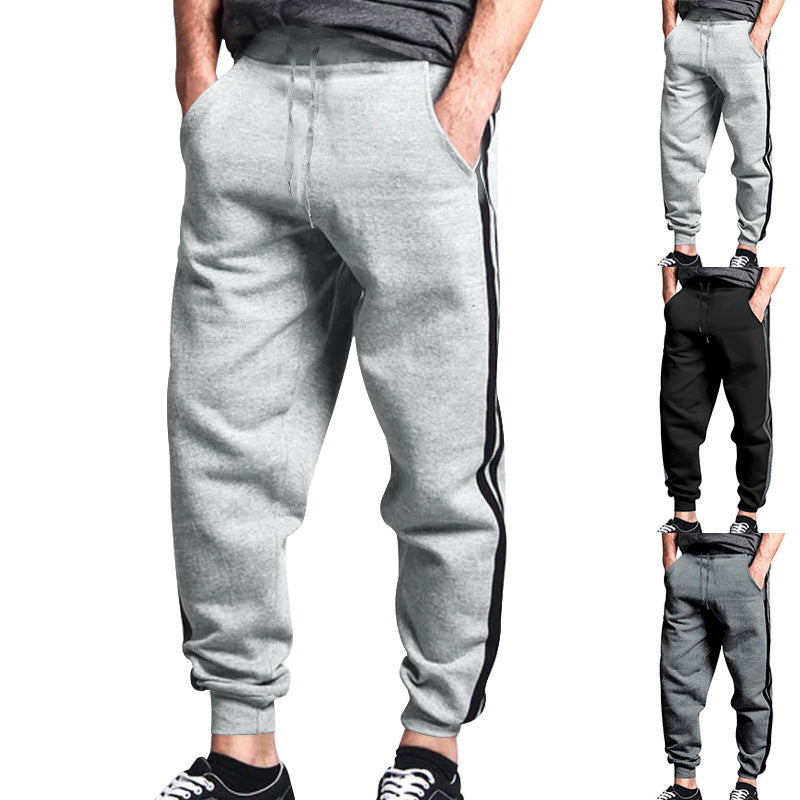 Herren Sporthose mit Kontraststreifen Modern Freizeit - BerlinGlamour