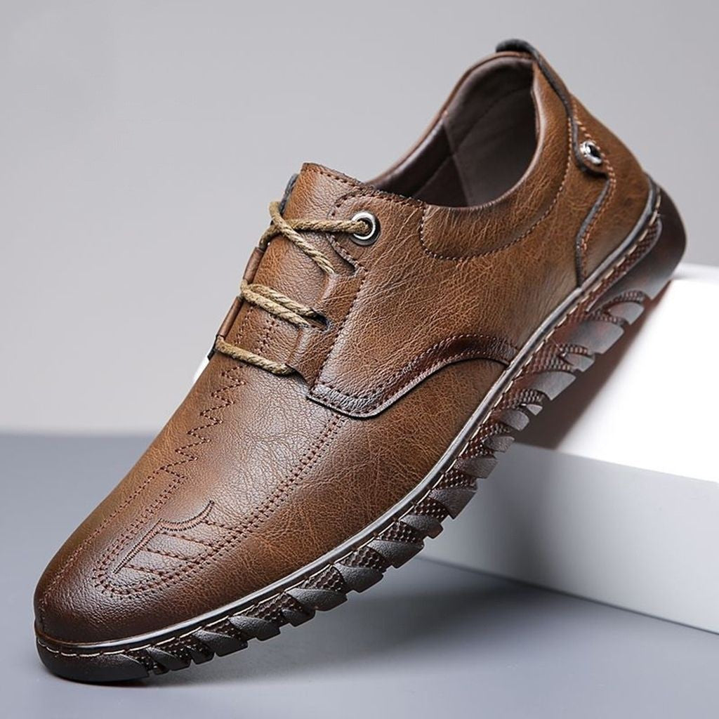 Damen Echtlederschuhe Bequem Elegant schwarz