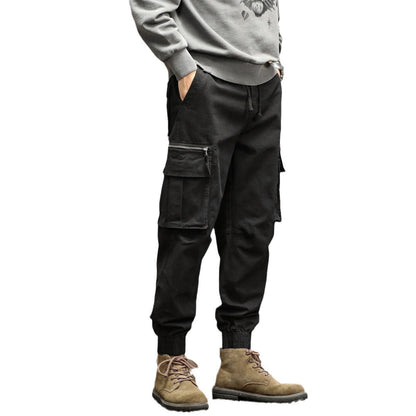 Herren Cargo-Hose Robust Multifunktional Taschen Baumwolle