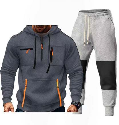 Herren Sportbekleidungsset Funktionstaschen Sportlich Modern
