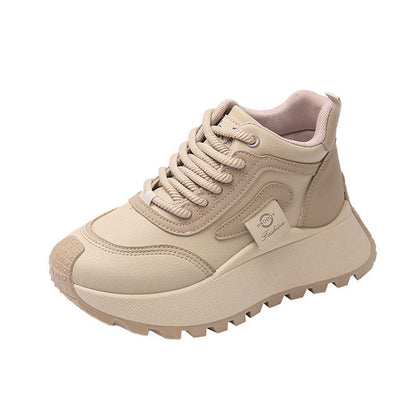 Damen Sneaker Chunky Sportlich Rutschfest Bequem