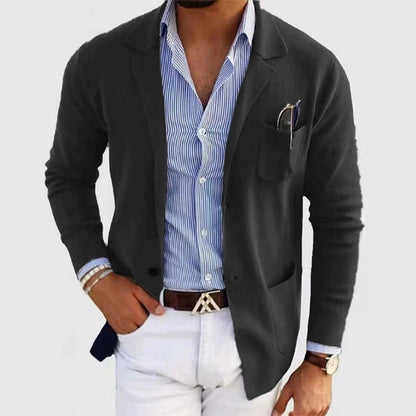 Herren Strick-Sakkos Modern Elegant - BerlinGlamour