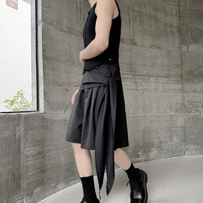 Herren Shorts Modern Asymmetrisch Kurz_Style