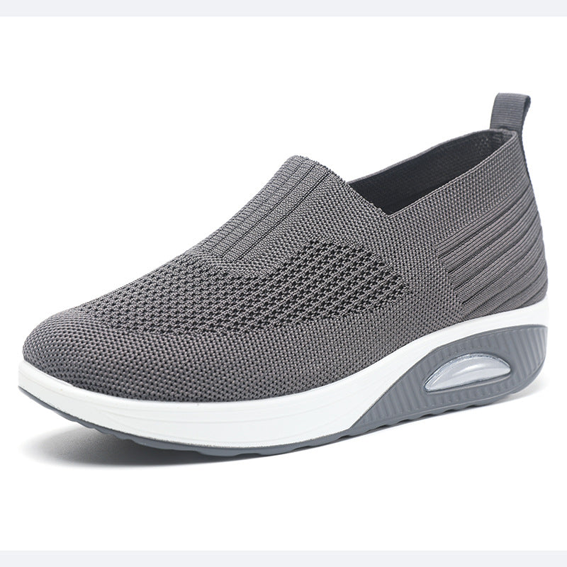 Damen Sneaker Bequem Luftig Mit Dämpfung