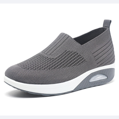 Damen Sneaker Bequem Luftig Mit Dämpfung