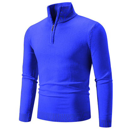 Herren Pullover Modern Kurz Reißverschluss Modisch