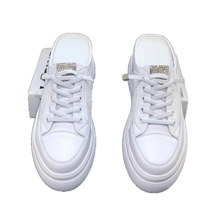 Damen Plateausneaker atmungsaktiv Mesh Schwarz Mode
