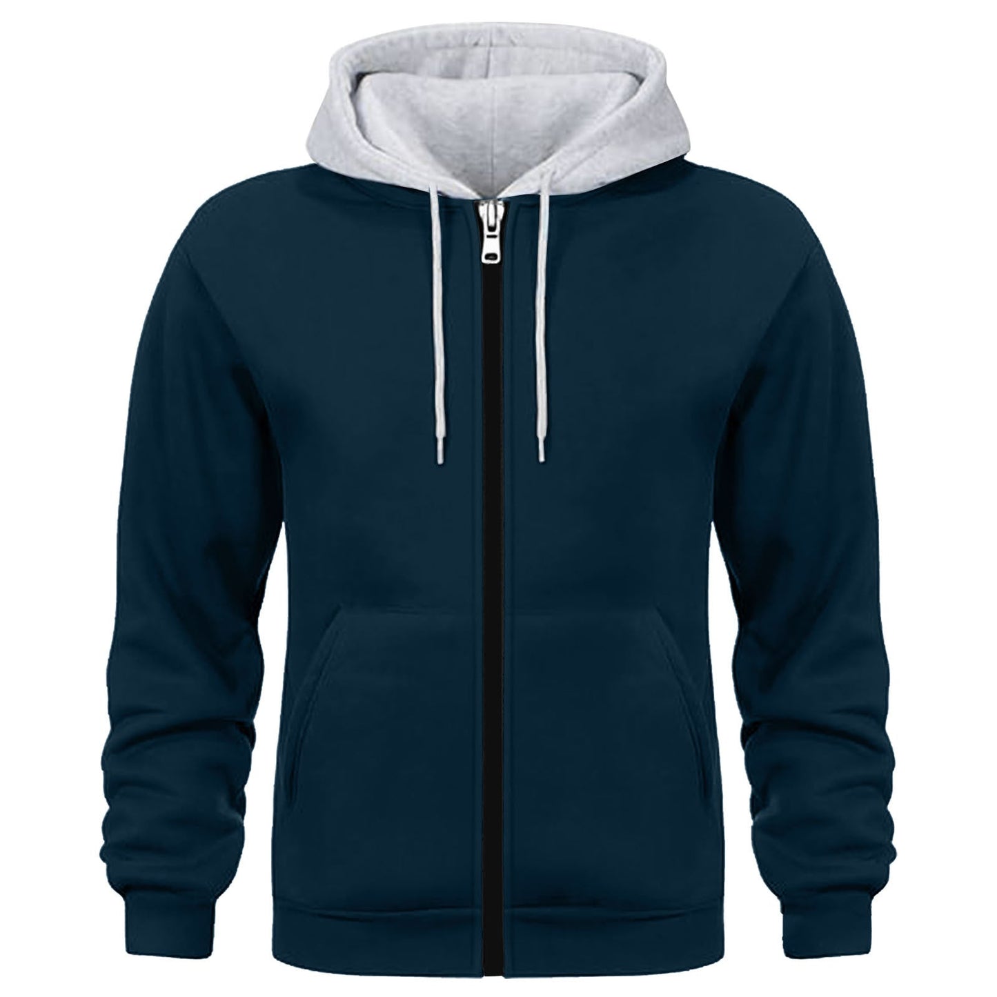 Herren Kapuzenjacke Doppellagig Warm Wasserabweisend