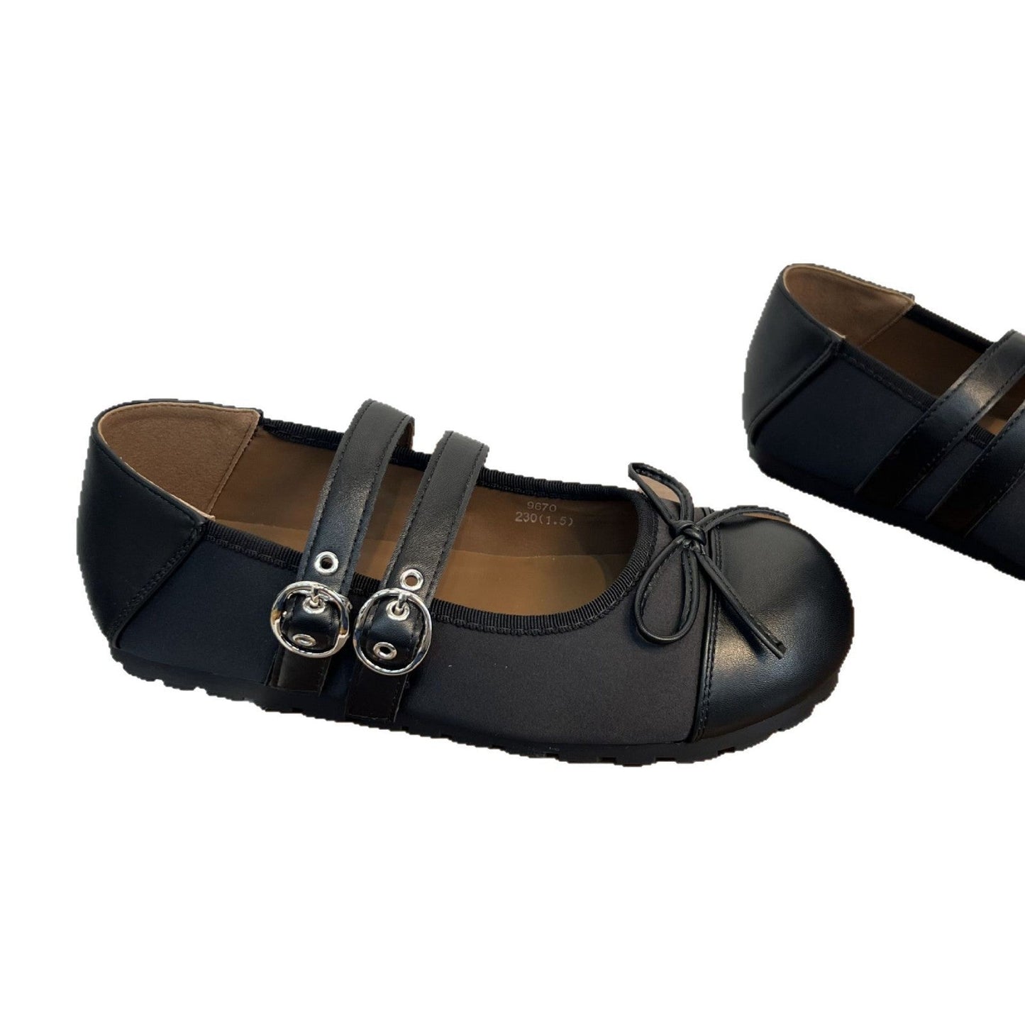 Damen Ballerinas Bequem Riemen Schuhe Komfort Schnürsenkel