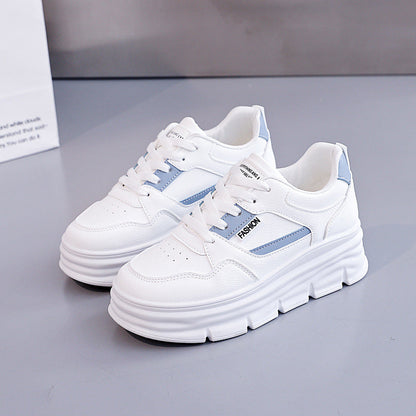 Damen Sneaker Elegante Chunky Laufsohlen Weich