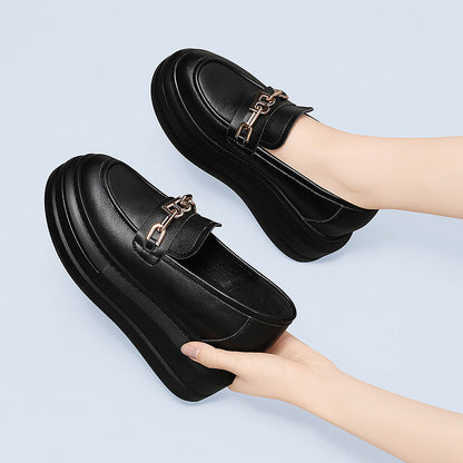 Damen Plateau Schuhe Elegant Schnalle Stiletto Höhe