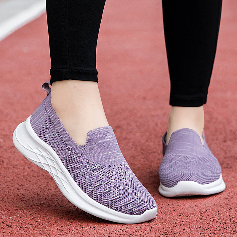 Damen Slip-On Schuhe Leicht Atmungsaktiv Freizeit - BerlinGlamour