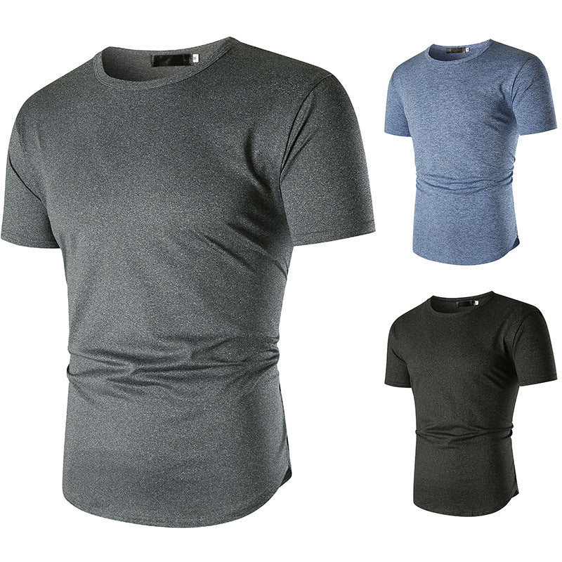 Herren Sport T-Shirt atmungsaktiv Funktionstextil Bequem - BerlinGlamour