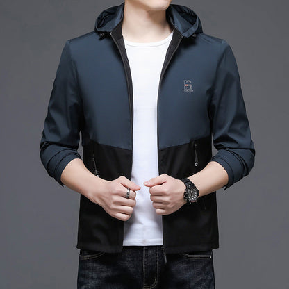 Herren Sportjacke Leicht Wasserabweisend