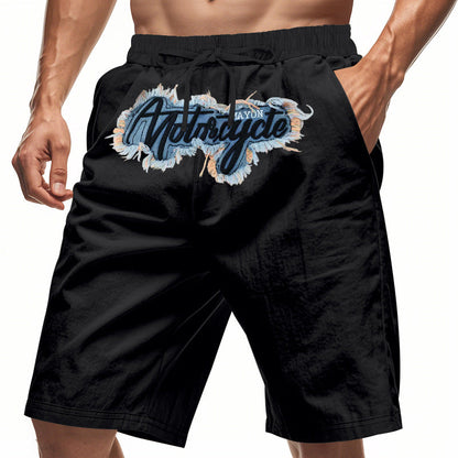 Herren Shorts Bequem Komfort Shorts mit Kordelzug und Seitentaschen