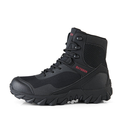 Wanderstiefel Herren Outdoor Rutschfest Atmungsaktiv
