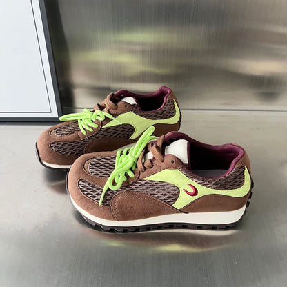 Damen Laufschuhe Sportlich Atmungsaktiv mit Rutschfester Sohle