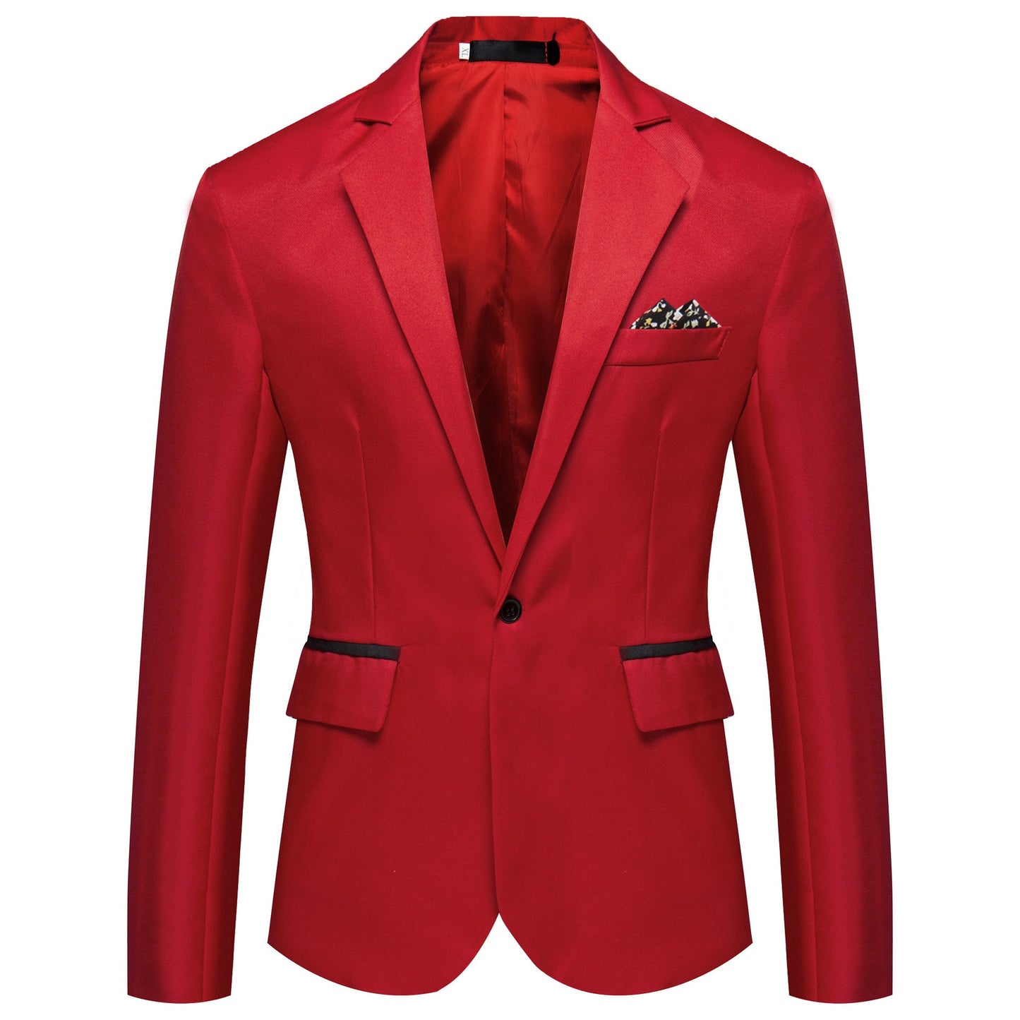 Herren Anzugjacke Modern Elegant Satiniert