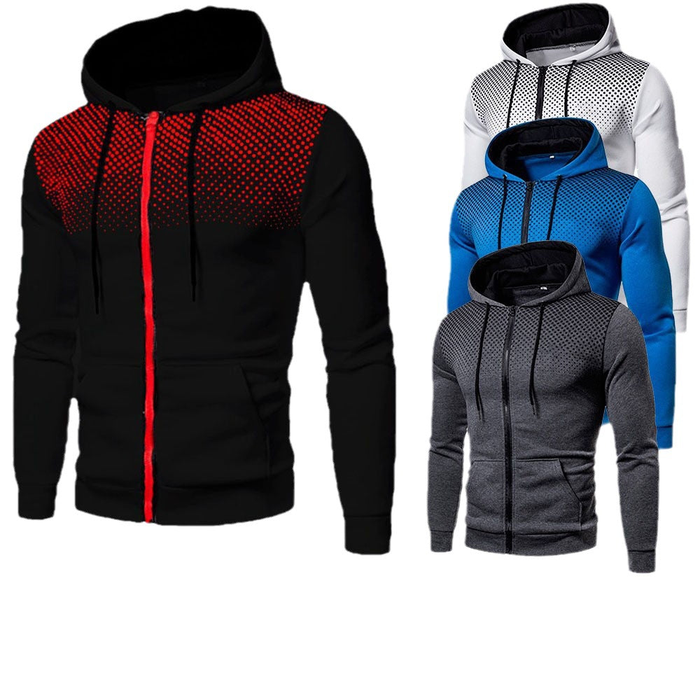 Herren Kapuzenpullover Sportlich Atmungsaktiv Mesh