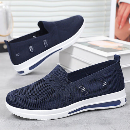 Damen Sportschuhe Atmungsaktiv Flexibel Laufschuhe mit Weichsohle