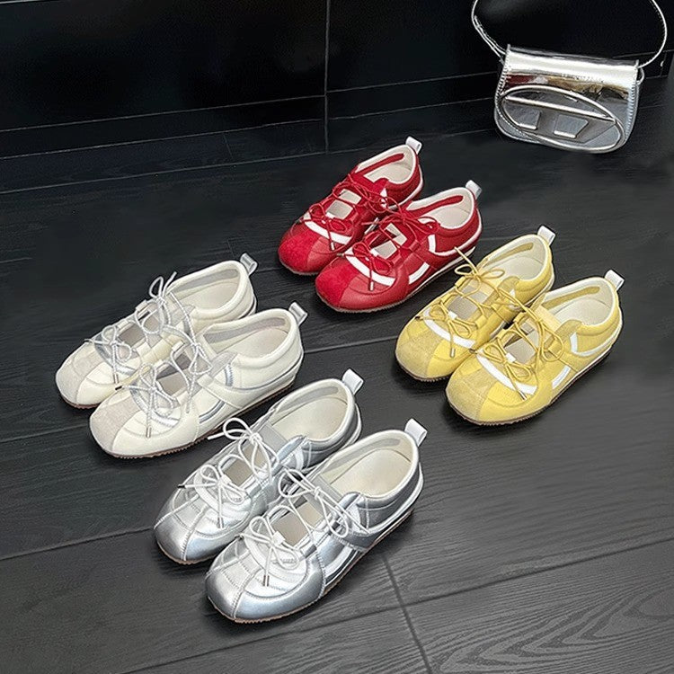 Damen Sneaker Sportlich Modisch Weiße Schuhe - BerlinGlamour