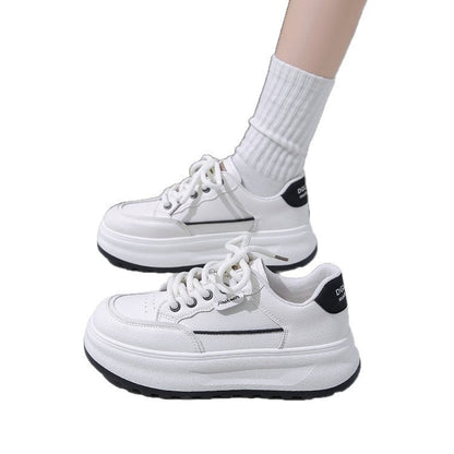 Damen Plateau Sneaker Sportlich Hochwertig Heidi