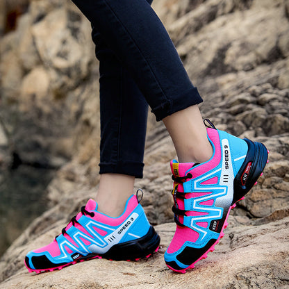 Damen Sneaker Bequem Trail Laufschuhe Stabil