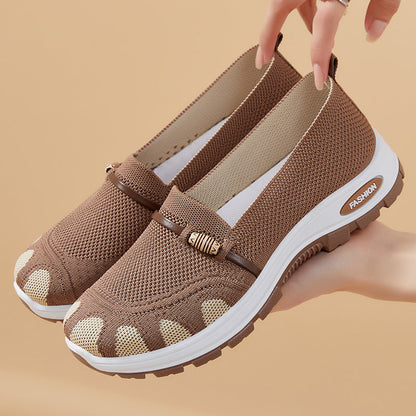Damen Sport Schuhe Slip-On Bequem Flexibel - BerlinGlamour