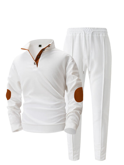 Herren Sportset Modern mit Schnitt und Fashion Details