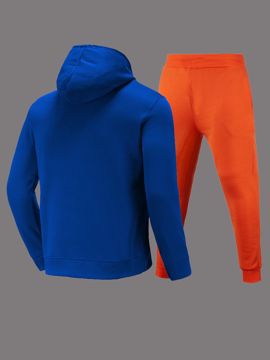 Herren Sportset Hoodie Jogginghose Bequem Trendig