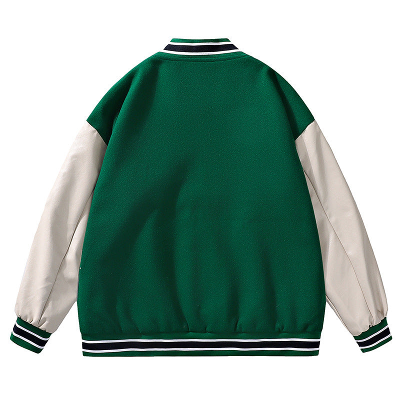 Lässige Unisex Collegejacke Streetwear Style