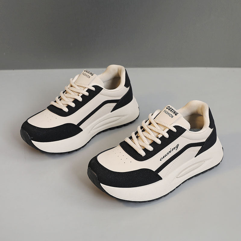 Damen Sneaker Sportlich Chunky atmungsaktiv Bequem
