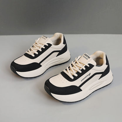 Damen Sneaker Sportlich Chunky atmungsaktiv Bequem