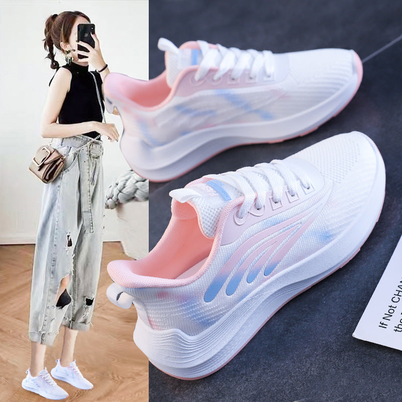 Damen Sneaker Atmungsaktiv Fitness Schuhe Flexibel Damenschuhe - BerlinGlamour