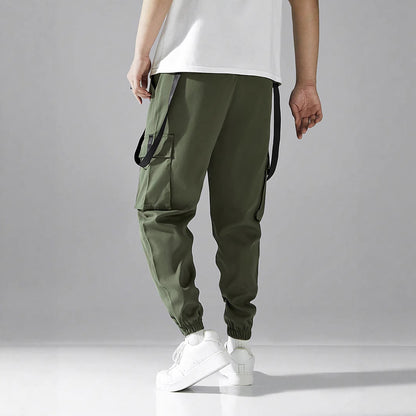 Herren Cargo-Hose Modern Praktisch mit verstellbarem Bund