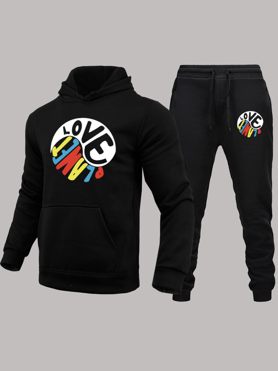 Herren Hoodie Set Jogginghose Streetwear Berlin Style