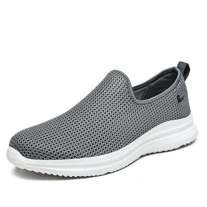 Damen Slip-On Schuhe Atmungsaktiv Rutschfest Freizeit