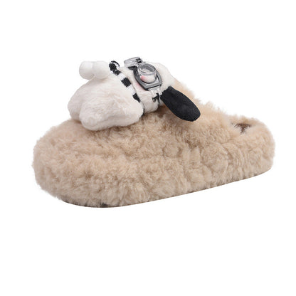 Weiche Hausschuhe Damen Kuschelig Tierdesign Warm