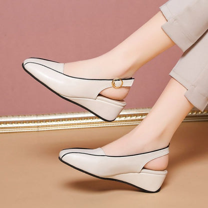Damen Slingback Schuhe Hochzeitsschuhe Elegantes Design