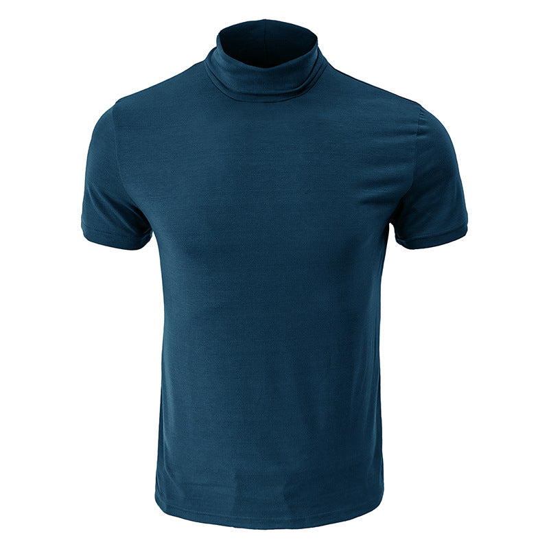 Herren T-Shirt Stehkragen Modern Berlin Style