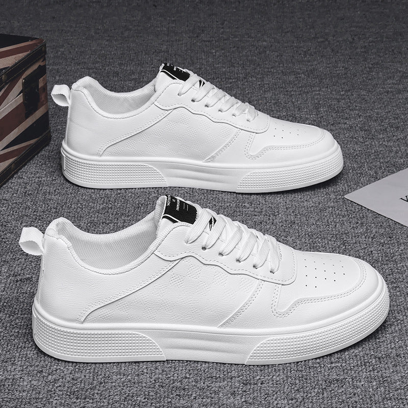 Damen Sneaker aus Kunstleder atmungsaktiv Schwarz