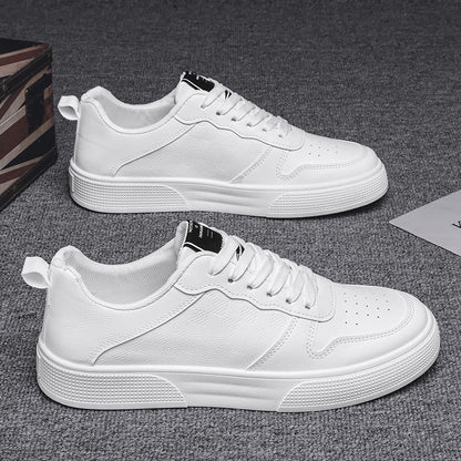 Damen Sneaker aus Kunstleder atmungsaktiv Schwarz