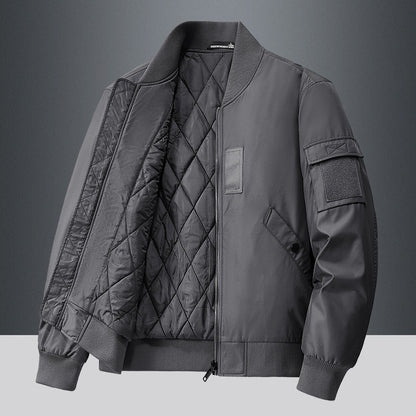 Herren Winterjacke Isoliert Warm Bomberjacke - BerlinGlamour