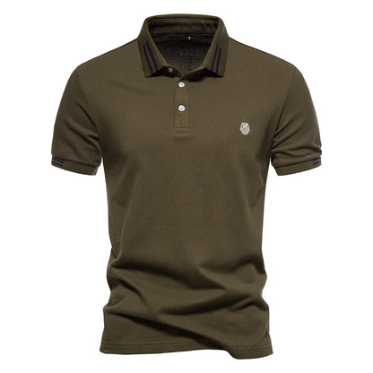 Herren Polohemd Modern Strukturmuster Stilvoll Berlin