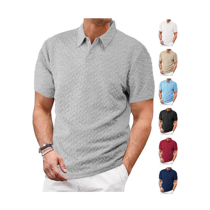 Herren Sport Set Polo Shirt und Shorts Freizeit