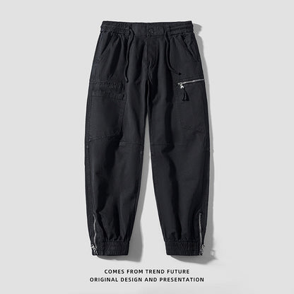 Herren Cargo-Hose Multifunktionshose Elastisch Vieltaschig - BerlinGlamour