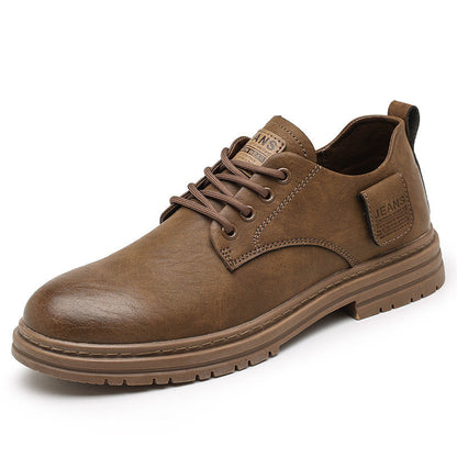 Damen Schnürschuhe Robust Leder Schuhe Heidi Stil