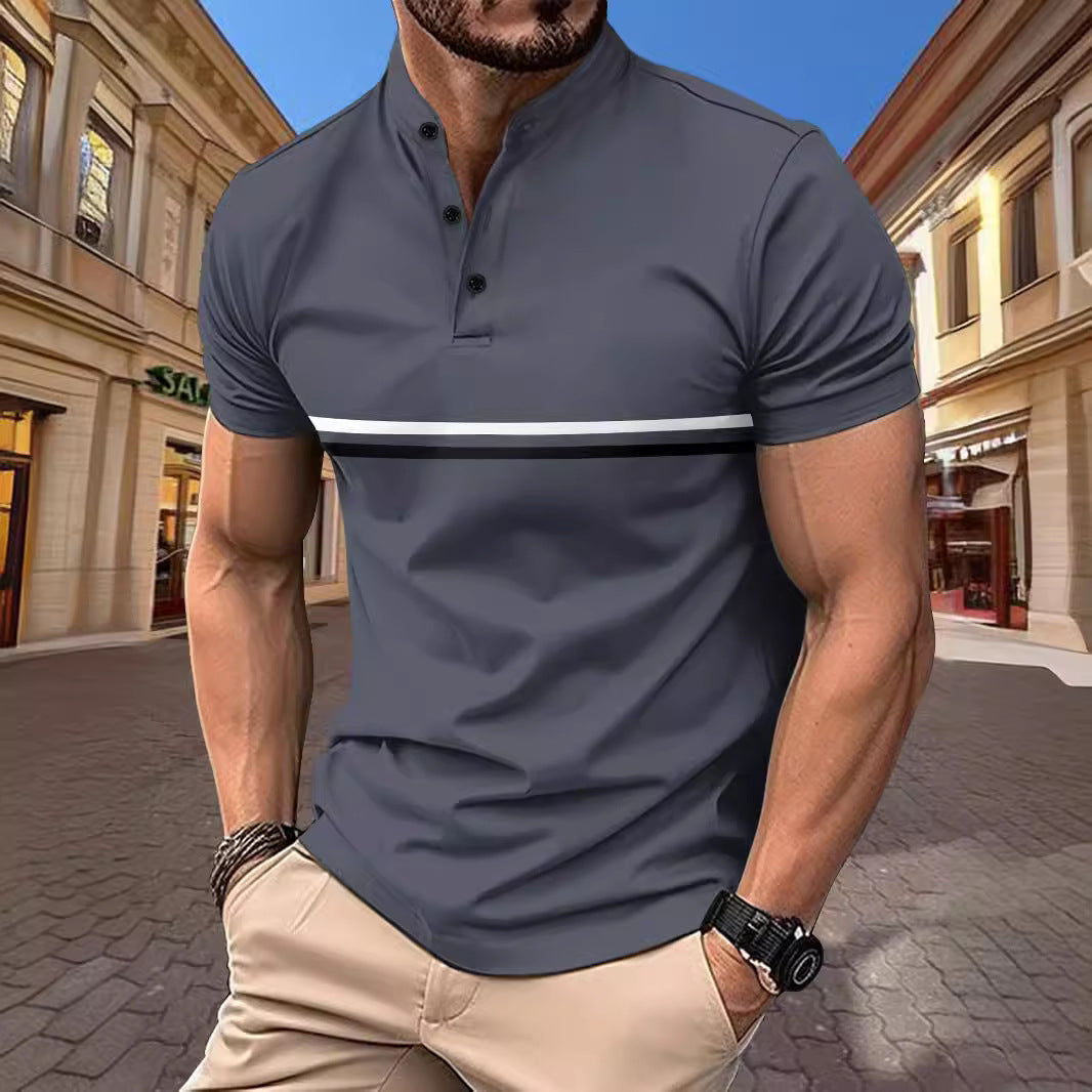 Herren Polohemd Elegante Casual Kleidung